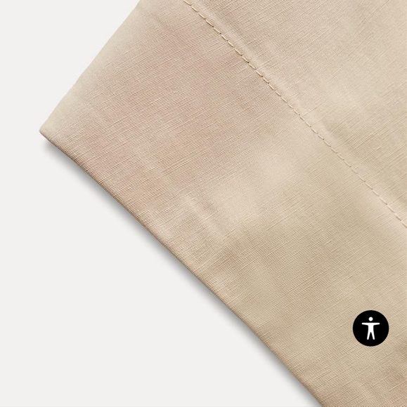 Zara NWT belted short Dress ZW Collection Size Medium - Picture 7 of 10